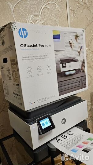 Цветное мфу с WiFi hp officjet 9010