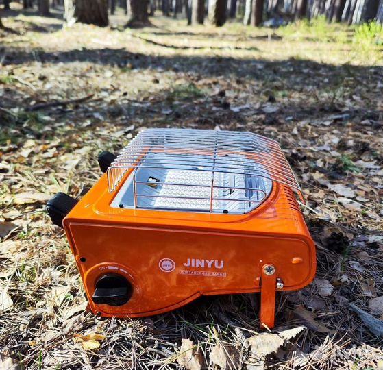 Туристический газовый обогреватель плита