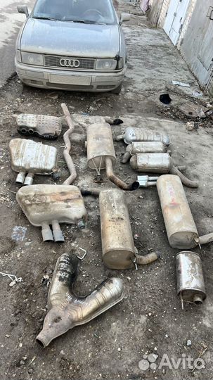 Глушителя оригинальные бу