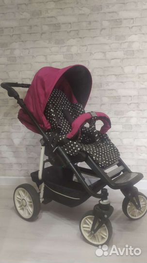 Коляска Teutonia 2 в 1,Германия + автолюлька maxi