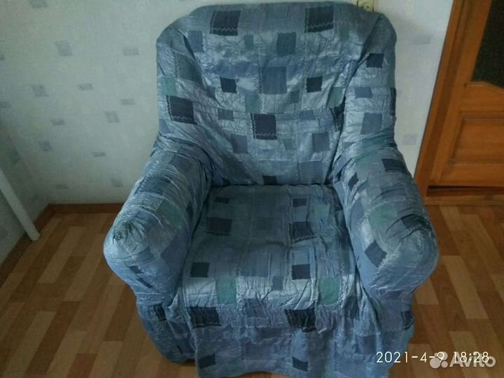 Еврочехол комплект на диван и 2кресла