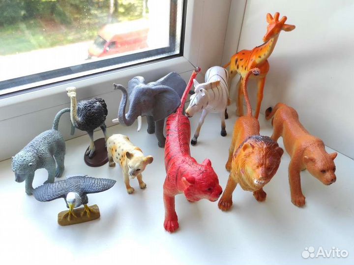 Игрушки дикие животные Африки игровой набор