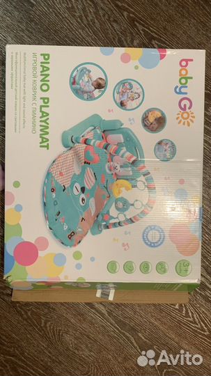 Игровой коврик с пианино