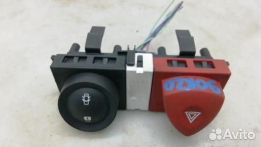 Кнопка аварийки renault megane 2 (90K20I501)