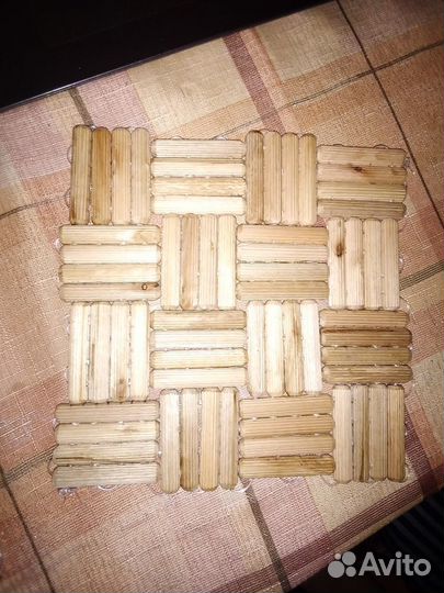 Подставка под горячее, самодельная