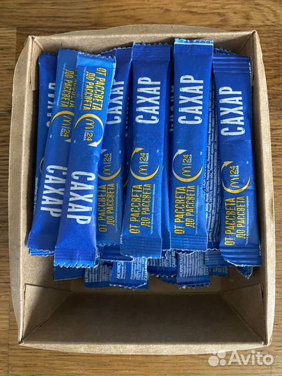 Сахар в стиках