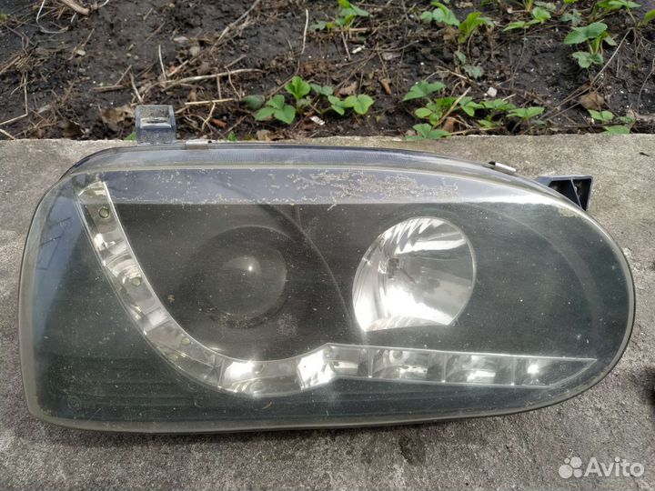 Тюнинг фары для volkswagen Golf 3