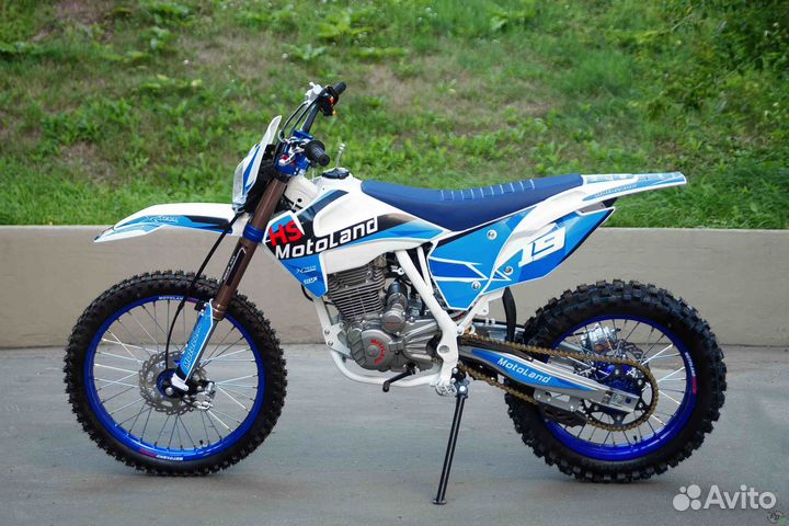 Мотоцикл Motoland XT250 голубой