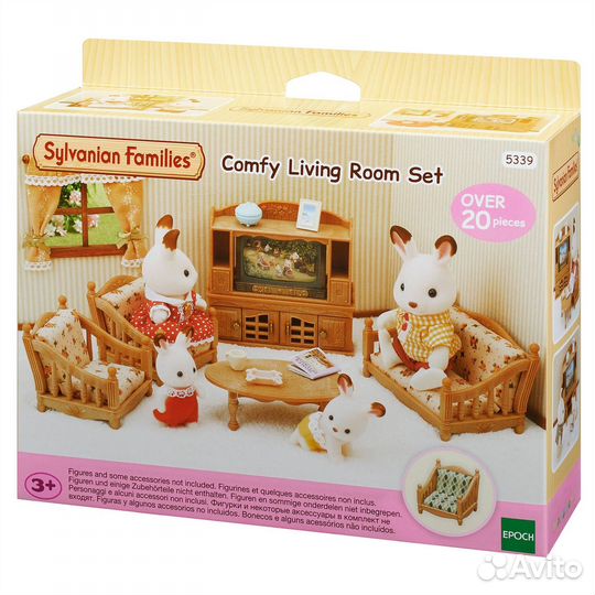 Новый Набор Sylvanian Families Уютная гостиная5339