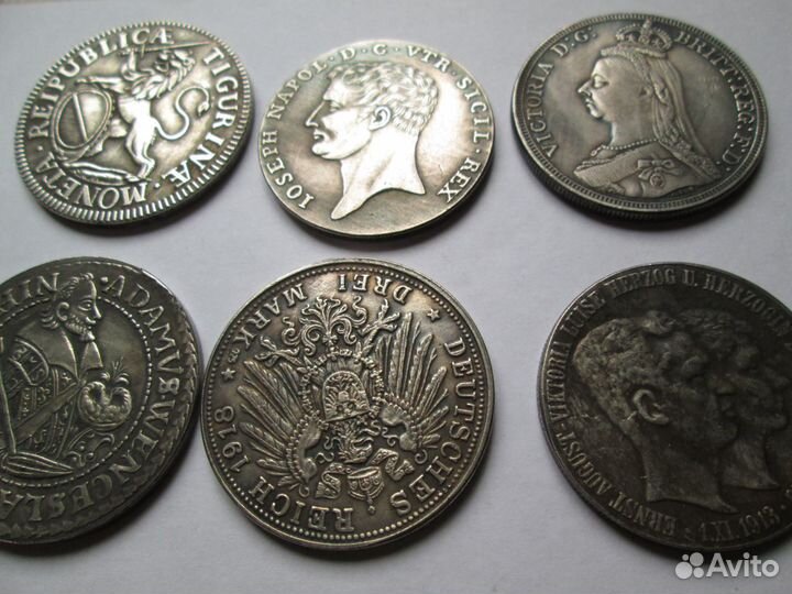 Старинные монеты Европы и России