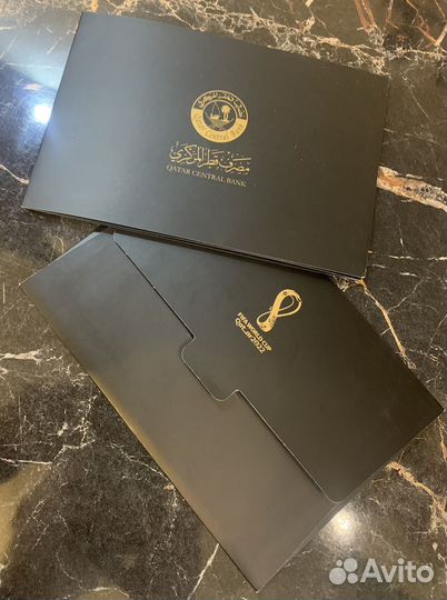 Банкнота Катар FIFA футбол 2022 UNC