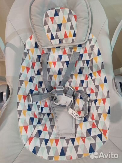 Детские электронные качели шезлонг