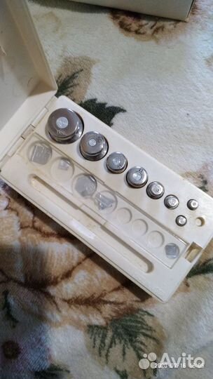 Набор гирек для весов СССР