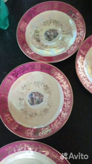 Тарелки блюдца из сервиза гдр гейша