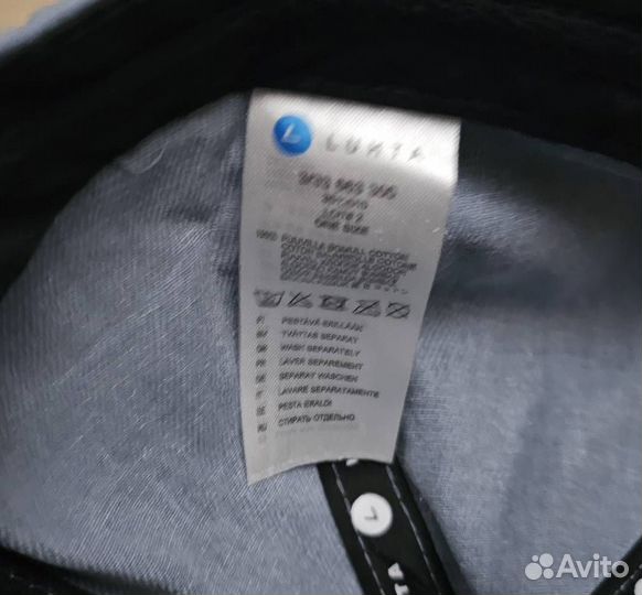 Бейсболка luhta джинсовая новая оригинал синяя