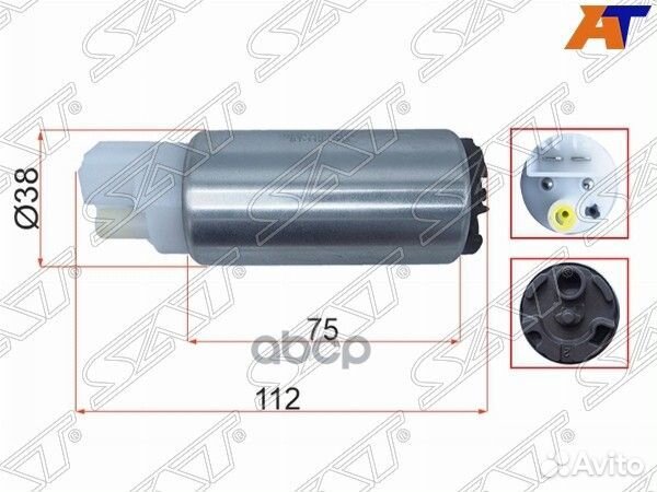 Топливный насос 3,5BAR, 90L/H