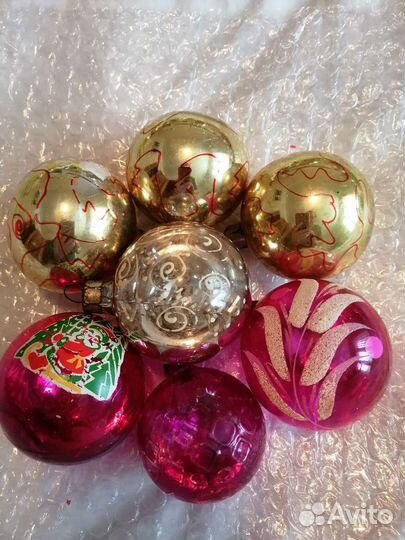 Елочные игрушки СССР
