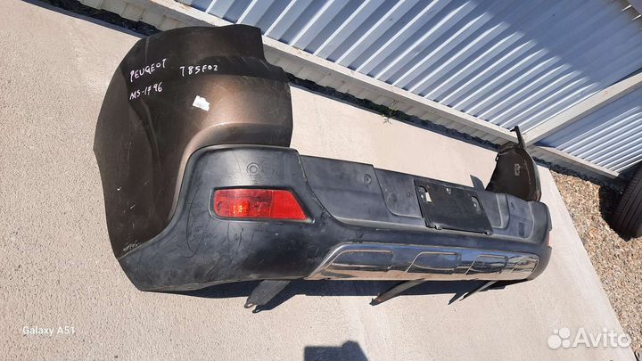 Бампер задний Peugeot 3008