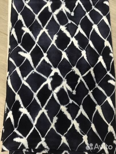 Отрез ткани шелк натуральный