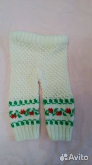 Костюм ручная вязка от рождения до года