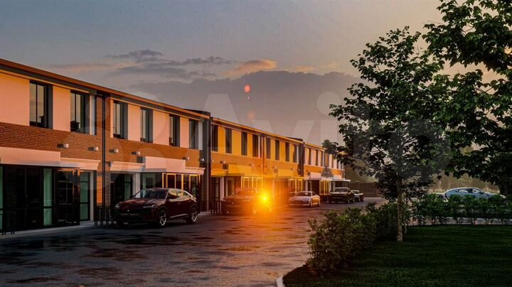 Таунхаус 88 м² на участке 1 сот.