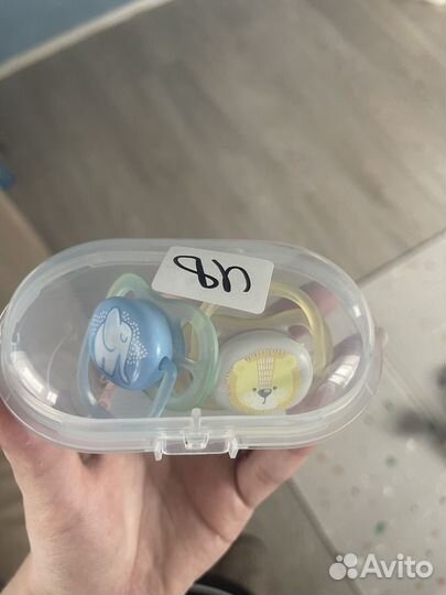 Соска пустышка avent 0 6 новая