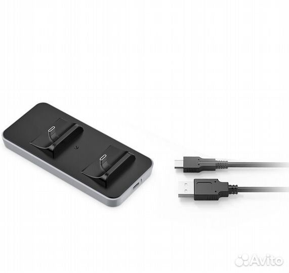 Зарядная станция PS5 dobe Dual Charging Dock (TP5-0591) (белая)