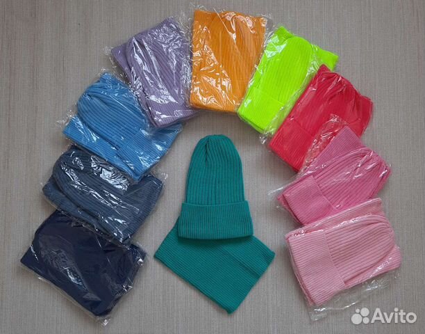 Шапка и снуд осень/весна