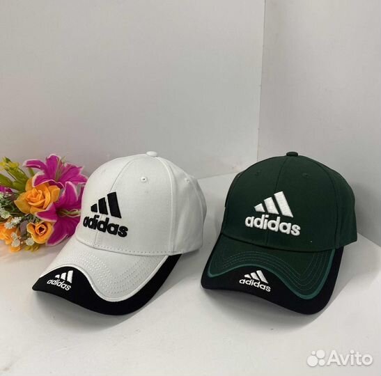 Бейсболка кепка женская Adidas с вышивкой