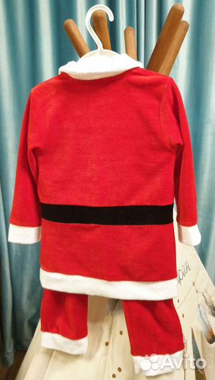 Костюм карнавальный,Дед Мороз,Санта Клаус