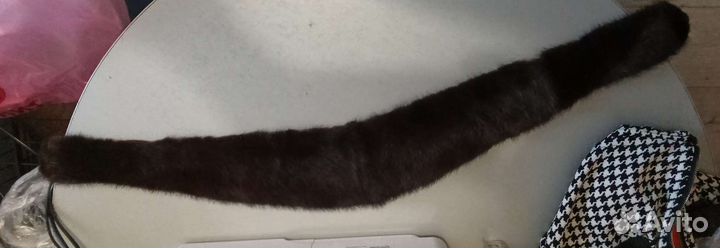 Меховой воротник норка