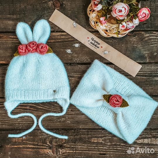 Шапка зимняя для девочки