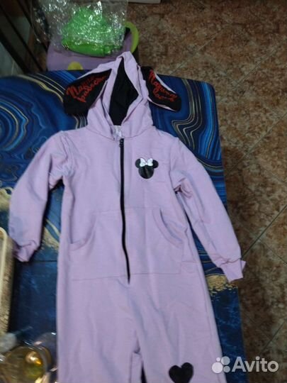 Детские комбезы с ушками