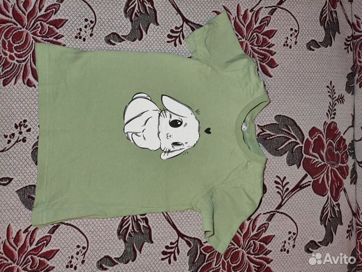 Футболки для девочки 104 110