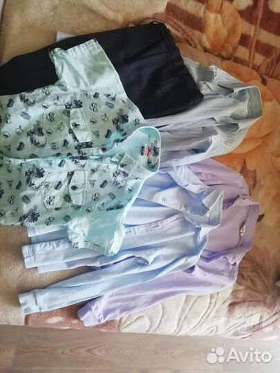 Рубашки на мальчика 128