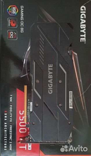Видеокарта AMD Radeon rx 5500XT 8GB