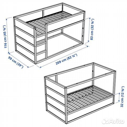 Кровать IKEA