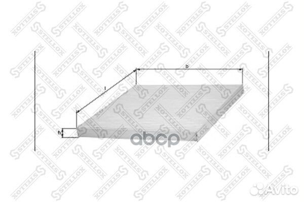 71-10182-SX фильтр салона VW T5/Touareg, Porsc