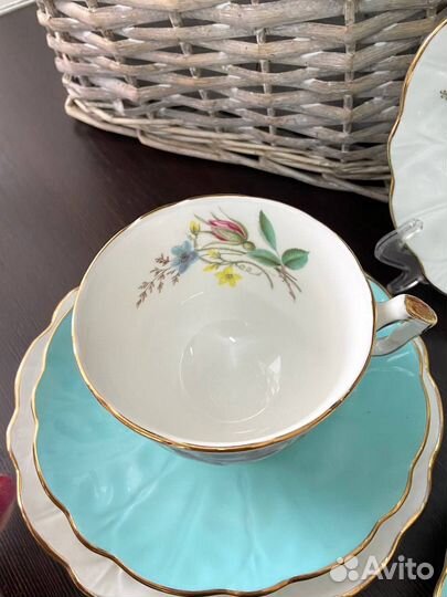 Чайное трио и сахарница Aynsley