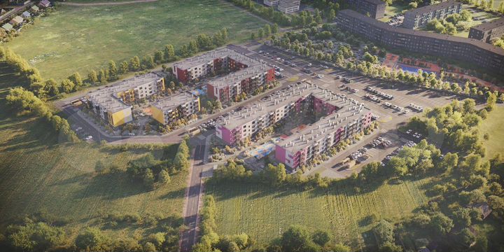 1-к. квартира, 34 м², 3/4 эт.