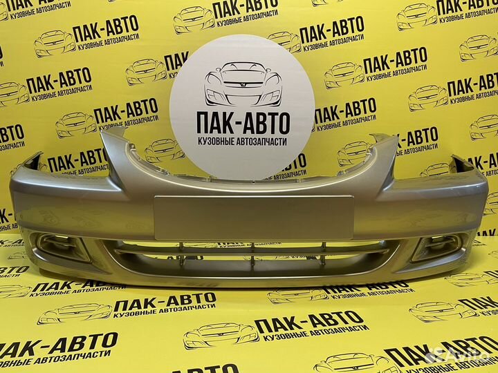 Бампер передний на Hyundai Accent летний песок H01