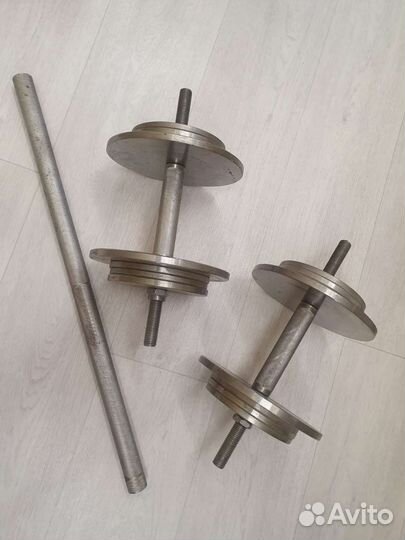 Спортивный инвентарь, штанга разборная