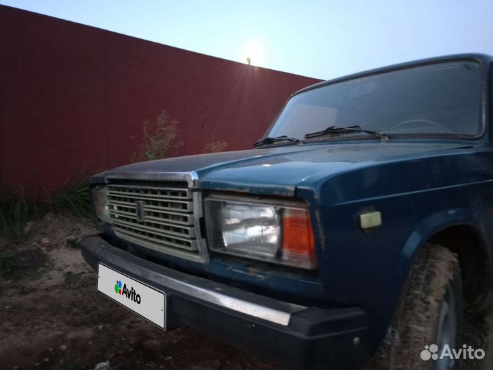 ВАЗ 2107 1.5 МТ, 2009, 60 981 км