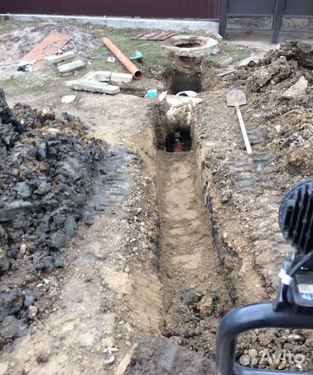 Услуги мини экскаватора