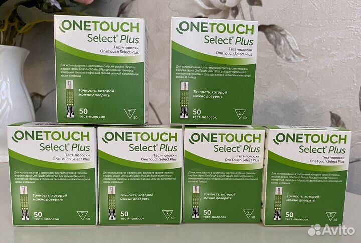 Тест полоски one touch select plus