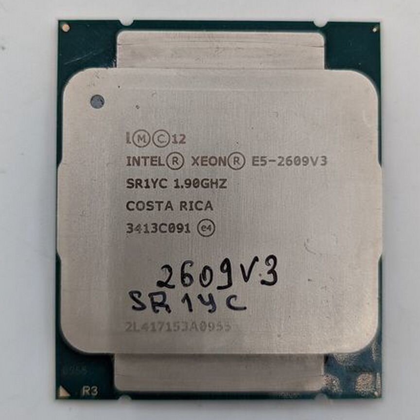 [SR1YC] Процессор Intel Xeon E5-2609 V3 6 Cores, 1