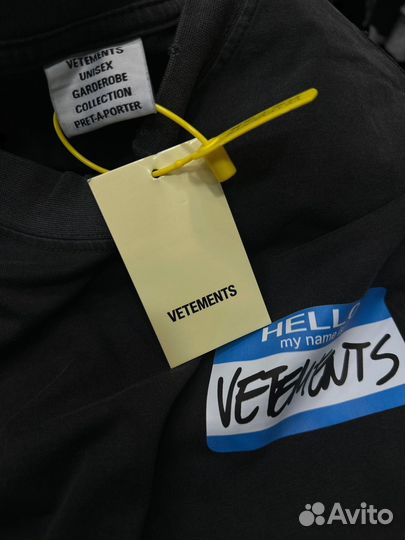Vetements футболка