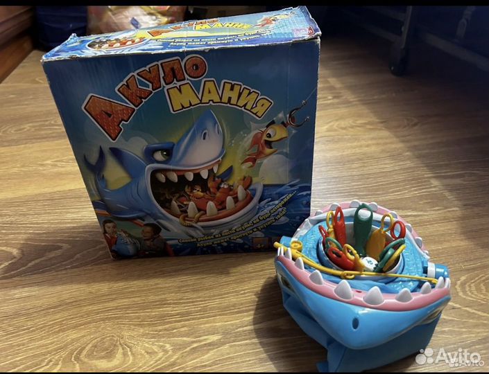 Настольные игры акуло мания