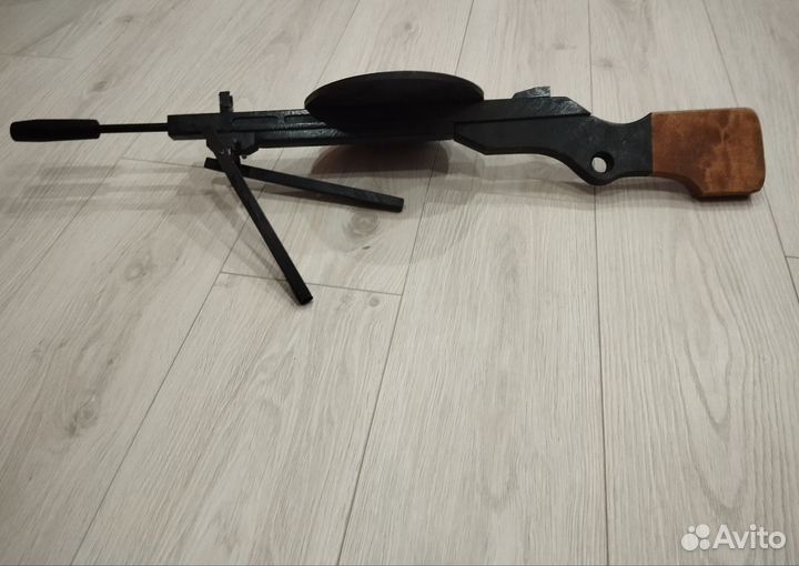Деревянный пулемёт дп игрушка