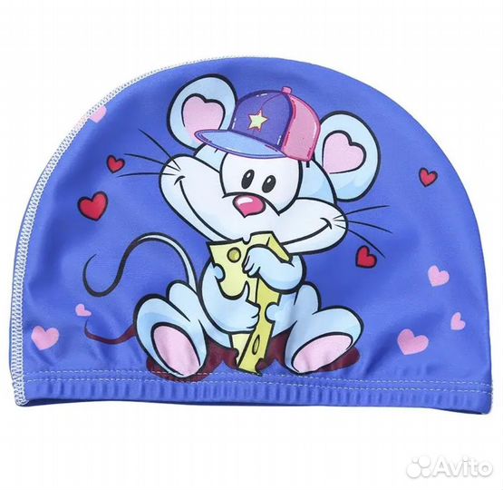 Шапочка для бассейна детская полиэстр